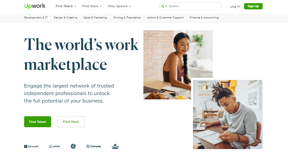 upwork freelancing