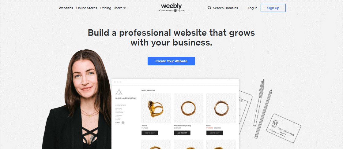 weebly website builder