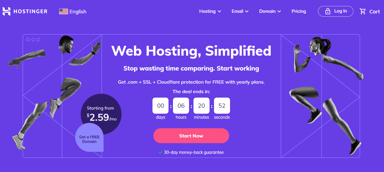 hostinger hosting-The best web host service providers