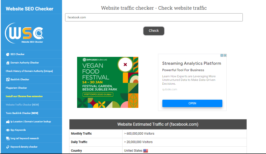 website seo checker Best Website Traffic Checker