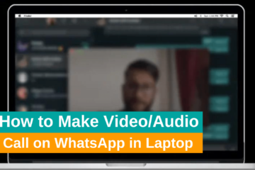 How To Make Call On Whatsapp In Laptop