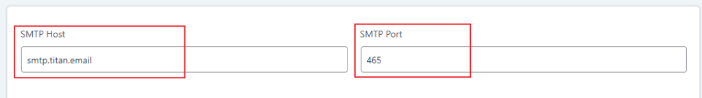 SMTP host and SMTP port number for hostinger SMTP